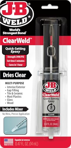 J-B Weld ClearWeld 5-Minute