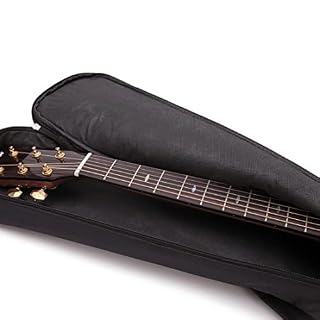 Muzrunq Sac de Guitare Gig Acoustique Sac à Dos Soft Softpool Color Couvercle Couvercle Couvercle 40/41 Pouce Noir - Les Beatles, Paul McCartney, John Lennon, RIngo Starr, George Harrison Muzrunq Sac de Guitare Gig Acoustique Sac à Dos Soft Softpool Color Couvercle Couvercle Couvercle 40/41 Pouce Noir – Image 3