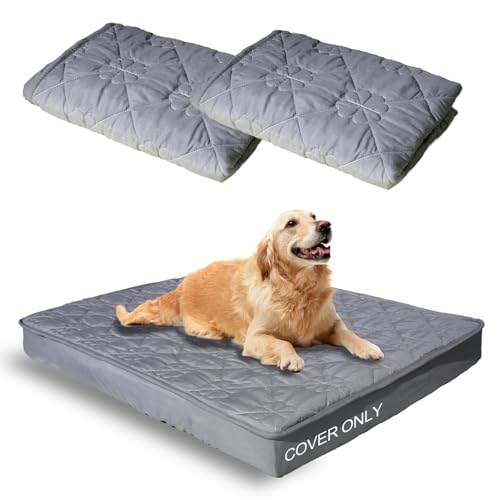 Greatbond Waterproof Dog Bed Covers Replacement, 2 Pack 36