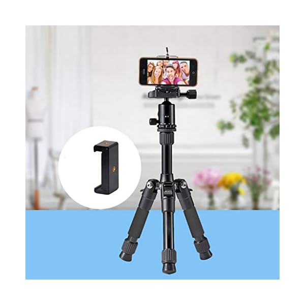 FEANG Portable Desktop Mini-Stativ, Leichter Kamerastrip mit 360 ° Panorama-Kugelkopf for Mobiltelefon, Kamera, ideal… – Bild 5