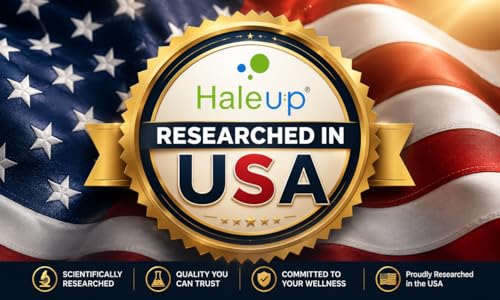 Image of Haleup Vegan Omega-3 Capsules 500 mg, Enriched with Vegan DHA /EPA || Researched in USA || Healthy Heart || Brain|| Immunity