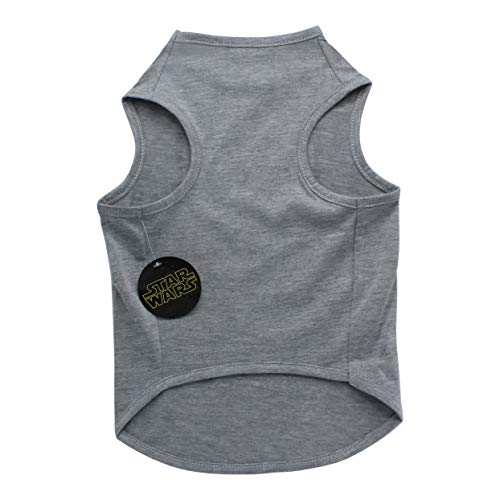 Star Wars For Pets Gray Leia Dog Tank | Star Wars Dog Shirt For Large Dogs | Large Dog T Shirt, Size Large | Soft, Cute, And Comfortable Dog Clothing And Apparel, Cute Dog Clothes #TOP1