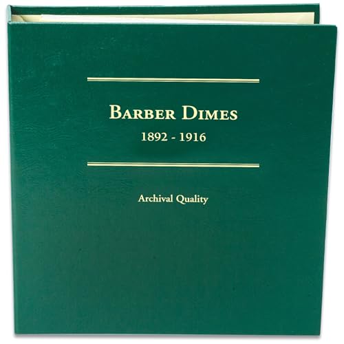 Littleton Coin Company 1892-1916 Barber Dime Album Coin Storage