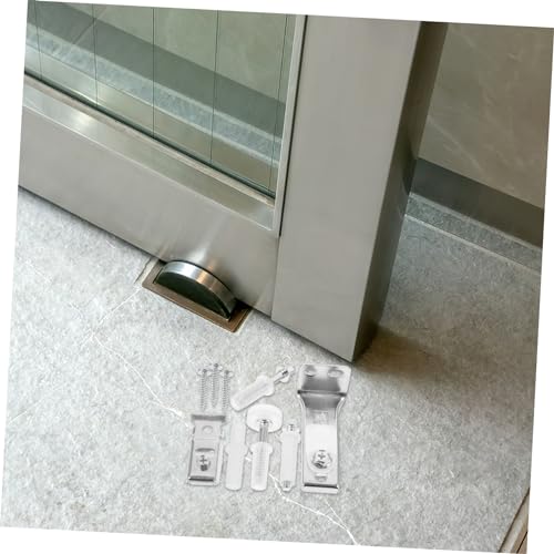 Guía de polea de acero inoxidable, accesorios de herrajes para bisagra de puerta, kit de puerta corrediza plegable para clóset miniatura 3