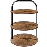 Picture of Cupcake Stand, Wooden Cupcake Stand for 50 Cupcakes 3 Tier Large Dessert Table Display Set Cupcake Tower Tiered Tray Stand Serving Tray for Party Supplies Vendor Display Farmhouse Decor