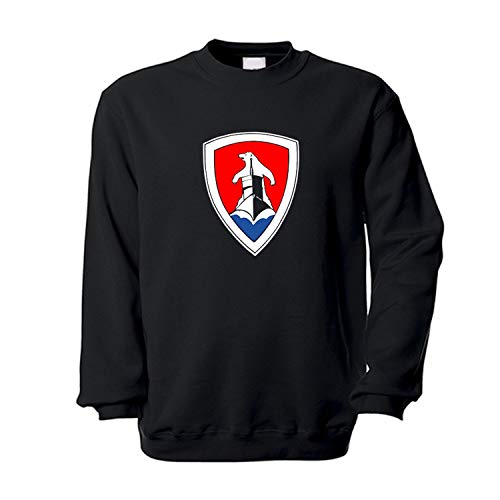 Pull marine Allemande 11 U Flottille vêtement pour l'automne