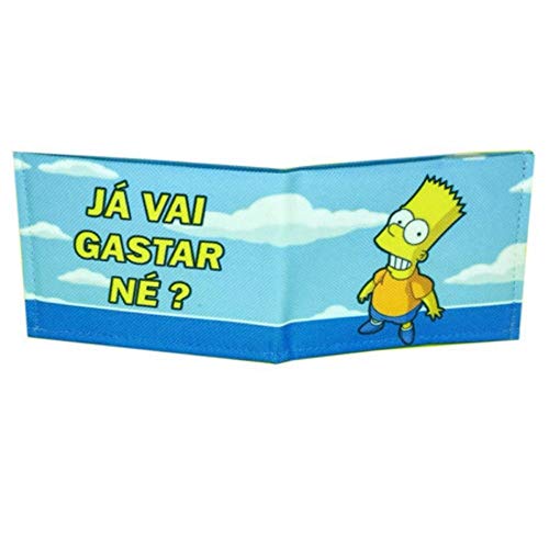 Case Porta Cartão Doc Carro E Moto Dinheiro Moedas Cnh Bart Cor:Azul;Tamanho:Unico6