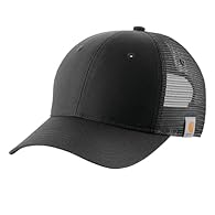 Medium-profile cap Canvas with mesh back Inner shell : carhartt force sweatband with fastdry Fastdry - wicks away moisture for comfort and fights odour with antimicrobial finish Adjustable back plastic snap closure Pre-curved visor Carhartt label sew...