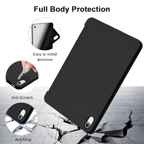 Vancle Case for iPad Air 11-Inch M3/M2 (2025/2024), iPad Air 5/4 2022 2020, Anti-Scratch Protective Cover for iPad Air 6/5/4 (Black) by Vancle - Image 5