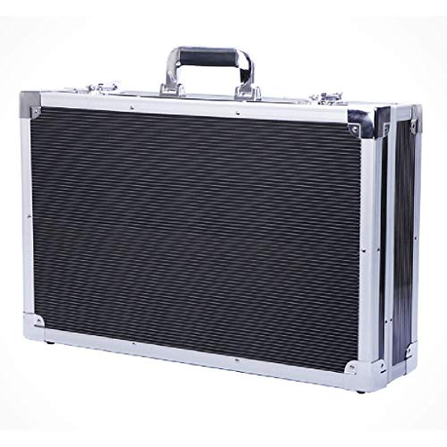 XBSXP Aluminium Hartschalenkoffer Aktentasche Toolbox Tragetasche Tragbarer Werkzeugkoffer Schützen Sie Ihre Wertsachen… – Bild 4