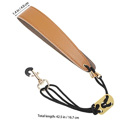 YARNOW Adjustable Saxophone Shoulder Strap Padded Neck Support for Alto Tenor Saxophones Sturdy Nylon Design Comfortable Fit - Thumbnail 2