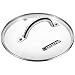 9 inch Tempered Glass Lid for Instant Pot 6qt Electric Pressure Cookers and 9 inch cookwares, Sealing Rings for Instant Pot 5 qt or 6 qt (2 Pack), Universal Lid with Stainless Steel Handle and Rim