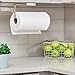 iDesign Forma Wall Mounted Metal Paper Towel Holder, Swiveling Roll Organizer for Kitchen, Bathroom, Craft Room, 12