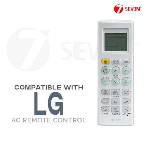 Image of 7SEVEN Compatible with Lg Ac Remote Original AKB73975615 Model 36A Suitable for Lg Mosquito Button Air Conditioner and Make Sure Replicate Genuine Remote Exactly