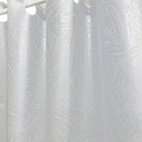 Amazon 遮像 防水 防カビ 大人の かっこいい お風呂 カフェカーテン ブラッシュ プライバシー保護 人気 シンプル おしゃれ キッチン 目隠し バス シャワー パールグレー 幅 140 Cm 丈 50 Cm シャワーカーテン ホーム キッチン オンライン通販