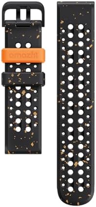 Amazfit Official Smartwatch Replacement Strap, 22 mm Upcycled Silicone Strap, Compatible T-Rex 3, Balance, Bip 5, Bip 5 Unity, Cheetah Pro, GTR 4, GTR 3, GTR 3 Pro image 5