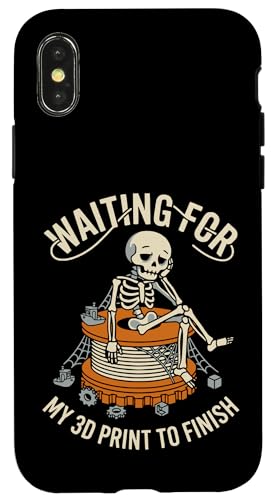 Waiting For My 3D�v�����g����������ʔ������[�J�[�f�U�C�� �X�}�z�P�[�X iPhone X/XS �p