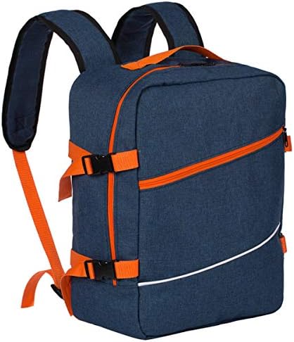 Ferocity Handbagage voor Ryanair multifunctionele rugzak, gevoerde vliegtuigtas, handtas, reistas, gewatteerde koffer voor vliegtuig, afmetingen 40 x 25 x 20 cm, eigen tekst [102], Eigen tekst