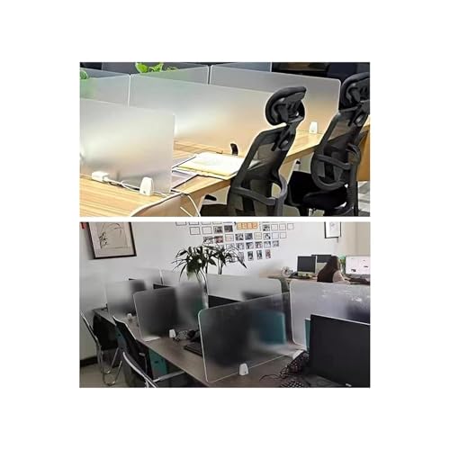 Panneau de confidentialité acrylique pour bloquer les distractions au bureau - 7