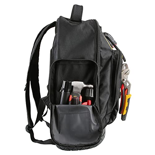 Olympia Tools Tool Backpack, Moulded Waterproof Base, Padded Shoulder Straps, Breathable Padded Back for Comfort by Olympia Tools - Image 7