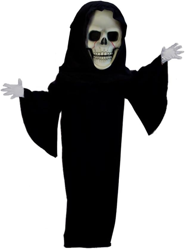 Generic Thermo-lite Skull Mascot Costume Multi, One Size Fits Most