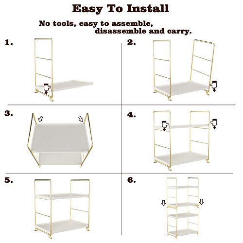 Kaileyouxiangongsi 2-Tier Kitchen Spice Rack thumb #7