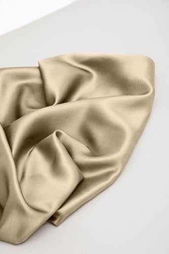 Mind The MAKER Cream, Beige Viscose Twill Lining Fabric, 140cm Wide - Cut per metre