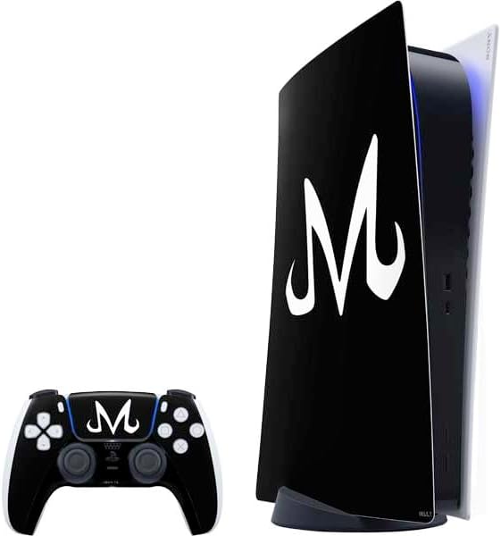 Skinit Decal Gaming Skin Compatible with PS5 Bundle - Officially Licensed Dragon Ball Z Goku Portrait Design