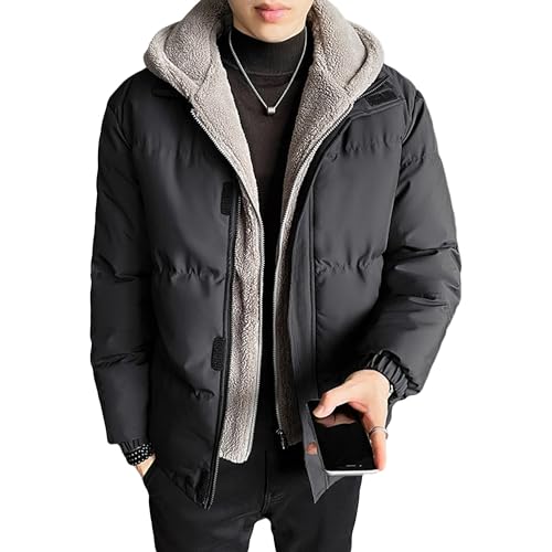 Chaqueta acolchada para hombre que frena el viento helado y la humedad en invierno