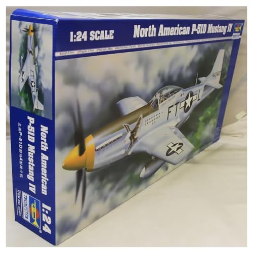 P-51D Mustang IV Trumpeter maquette sans défaut d'ajustement