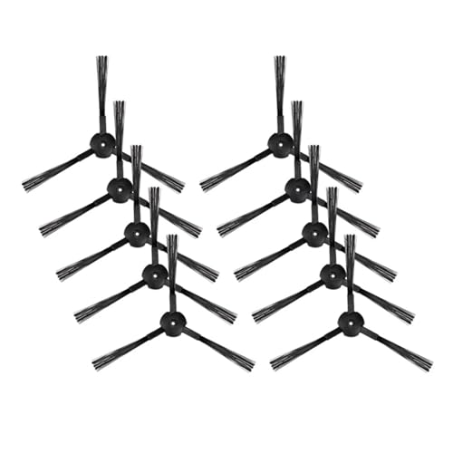Cepillo lateral de barrido de repuesto for robot aspirador 10 piezas, compatible con ILIFE V3 V3S A4 A4S Pro V5 V5S Pro