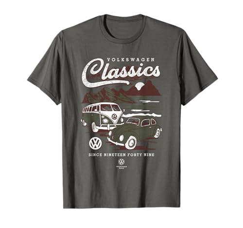 Type 2 T1 Campervan & Beetle Classics T-Shirt