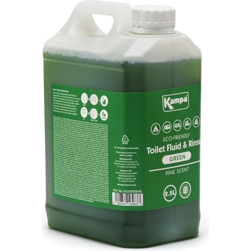 Kampa Green Toilet Fluid & Rinse 2.5L