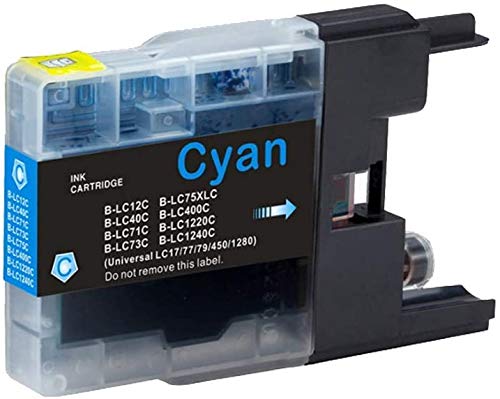 Eston Lc75 Black Color Ink Compatible Replacements For Brother Lc-71 Lc-75 Mfc-J280W Mfc-J425W Mfc-J430W Mfc-J435W Lc75 (8Pack-2Black,2Cyan,2Magenta,2Yellow) #TOP3