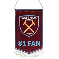 Banderín oficial del West Ham United FC, número uno