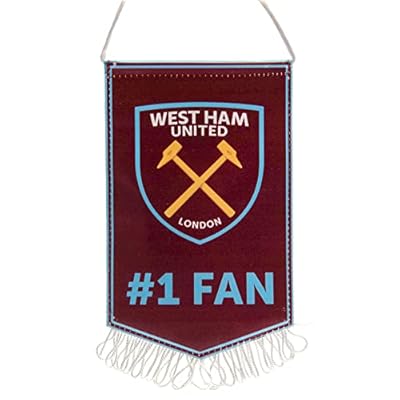 Banderín oficial del West Ham United FC, número uno | Ya disponible en tu tienda friki favorita! En mundofriki.es!