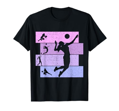 Cadeaux de volley-ball - Volley-ball Volley Femme Fille T-Shirt