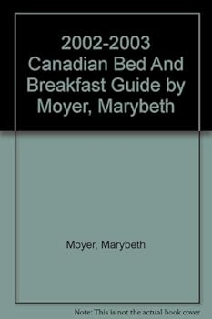 Paperback 2002-2003 Canadian Bed And Breakfast Guide Book