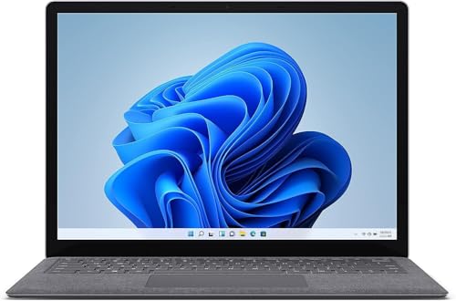 Image of Microsoft Surface Laptop 4 13.5-Inch High-Performance Touchscreen Laptop Computer, Core i5-1145G7, 8GB RAM, 256GB SSD, Windows 11 Pro, Platinum (Renewed)