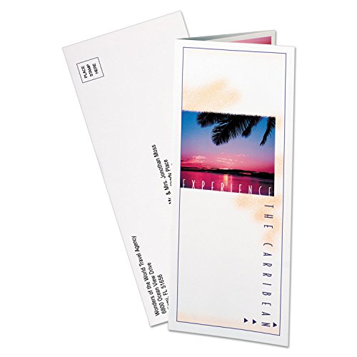 Avery 8324 Tri-Fold Brochures For Inkjet Printers, 8 1/2 X 11, White, 100 Sheets/Box #TOP3