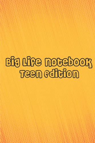 Big Life Journal Teen Edition: Gifts For Family And Friends Cute Notebook, Motivational Newspaper 6 X 9 Inch, Happiness To You On Christmas Special , 