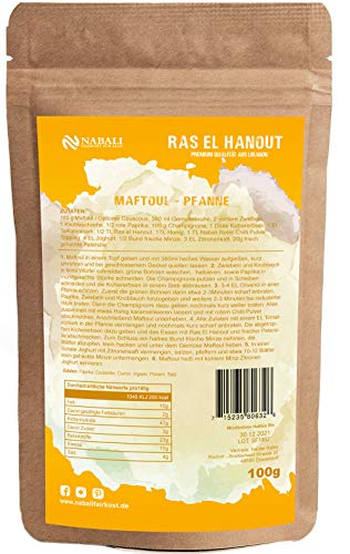 NABALI FAIRKOST FÜR ALLE Ras El Hanout I kwaliteitsproducten uit Libanon 100gr I 100% natuurlijk aromatisch traditioneel… - Afbeelding 3