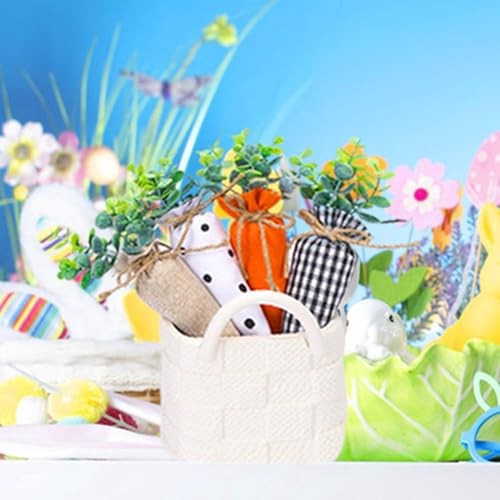 Zanahorias de Pascua artesanales para regalar en celebraciones familiares de mesa 8