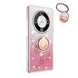 【Style transparent et étincelant】Cet étui Honor Magic 8 Lite 5G/Magic8 Lite est doté d'un cadre électrolytique, d'une carte à paillettes amovible et d'un dos en forme de diamant à fleurs gravé au laser. Il brille plus fort au soleil, faisant de vous la personne la plus éblouissante de la foule. Il peut également retirer la carte à paillettes et propose deux styles à la fois minimalistes transparents et brillants.