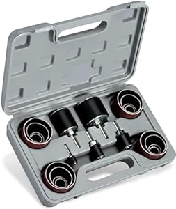 Hiltex 10342 Schleifhülsen Set für Holzbearbeitung