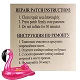 Kit de reparación de parches inflables, kit de reparación de parches de piscina inflable | Almohadillas adhesivas para agujeros para colchones de aire, 30 piezas | Almohadillas adhesivas para agujeros