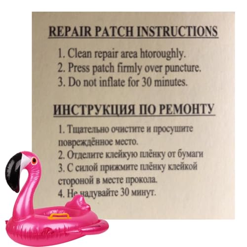 Lnhgh Kit di riparazione di patch per piscina gonfiabile, patch per piscina – Patch per piscine fuori terra 30 pezzi, cuscinetti adesivi per fori per materassi pneumatici, copertura per piscina