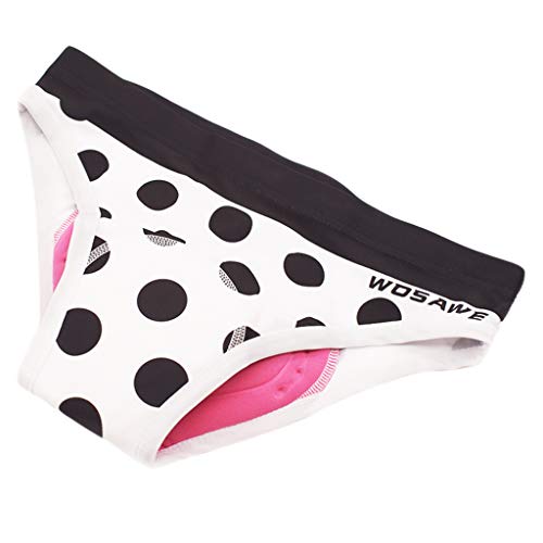 Serenable 2x Gel 3D Feminino Acolchoado Ciclismo Equitação Cuecas Respiráveis ​​cueca