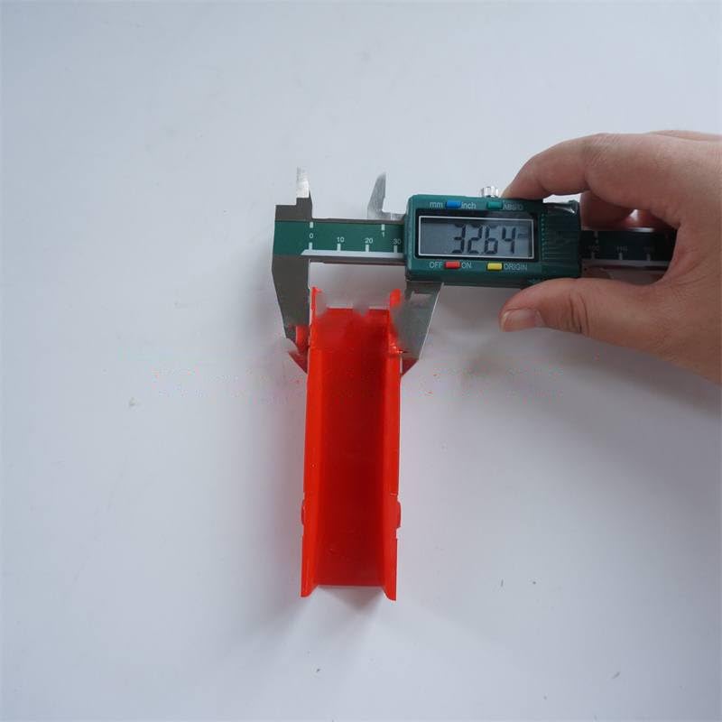 10PCS Elevator Guide Shoe Insert Length 100mm Groove Width 16mm RED 100x16