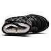 HOBIBEAR Boys Toddler Snow Boots Slip on Waterproof Warm Winter Shoes Outdoor(Black-Size 9.5 Toddler)